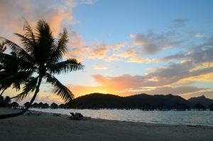 Sunrise at Pearl Beach Resort, Bora Bora